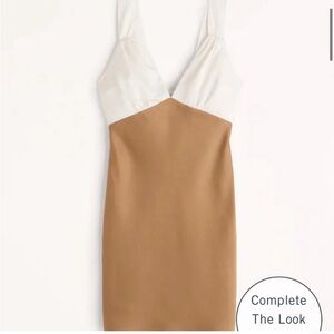 Abercrombie satin mini dress.